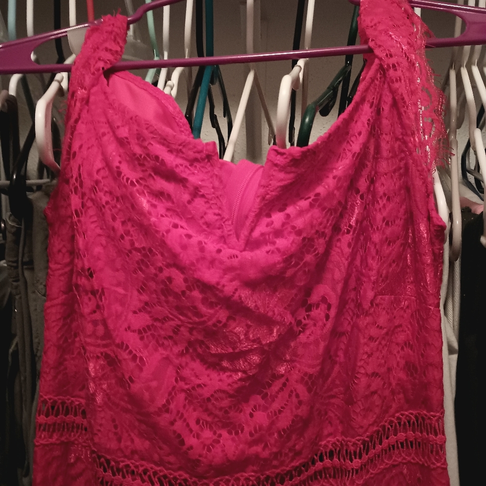 Great Gatsby dress red